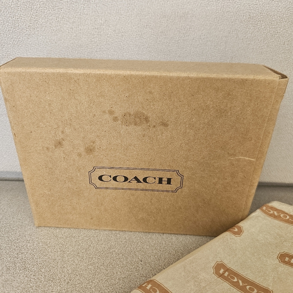 NIB Vintage Coach Pocket Diary Address Book Black Leather Wallet - Picture 10 of 13